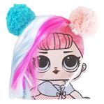 Vincha LOL con pompones y mechas